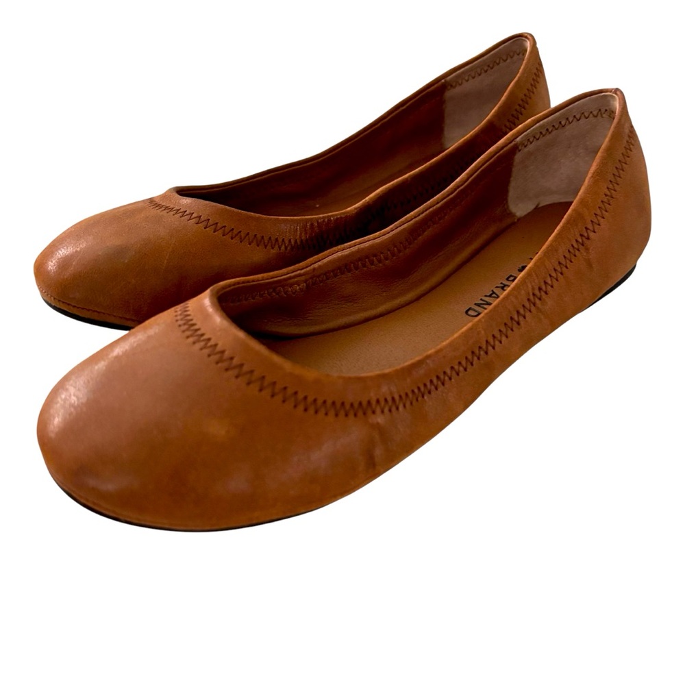 Lucky Brand Women’s Emmitt Ballet Flats Trendy Comfortable Gently Worn 6.5 Size